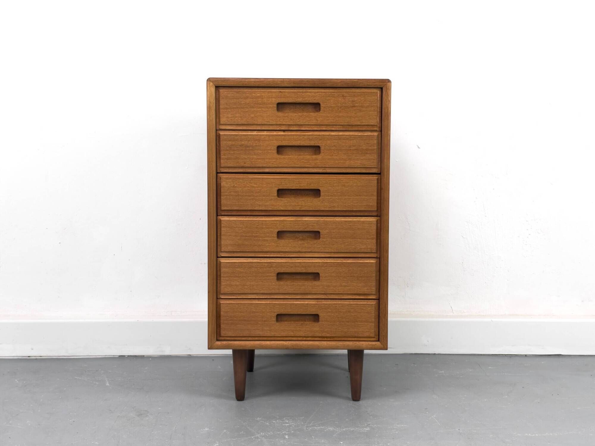 Danish Teak Chest of Drawers from Fanø, 1970s