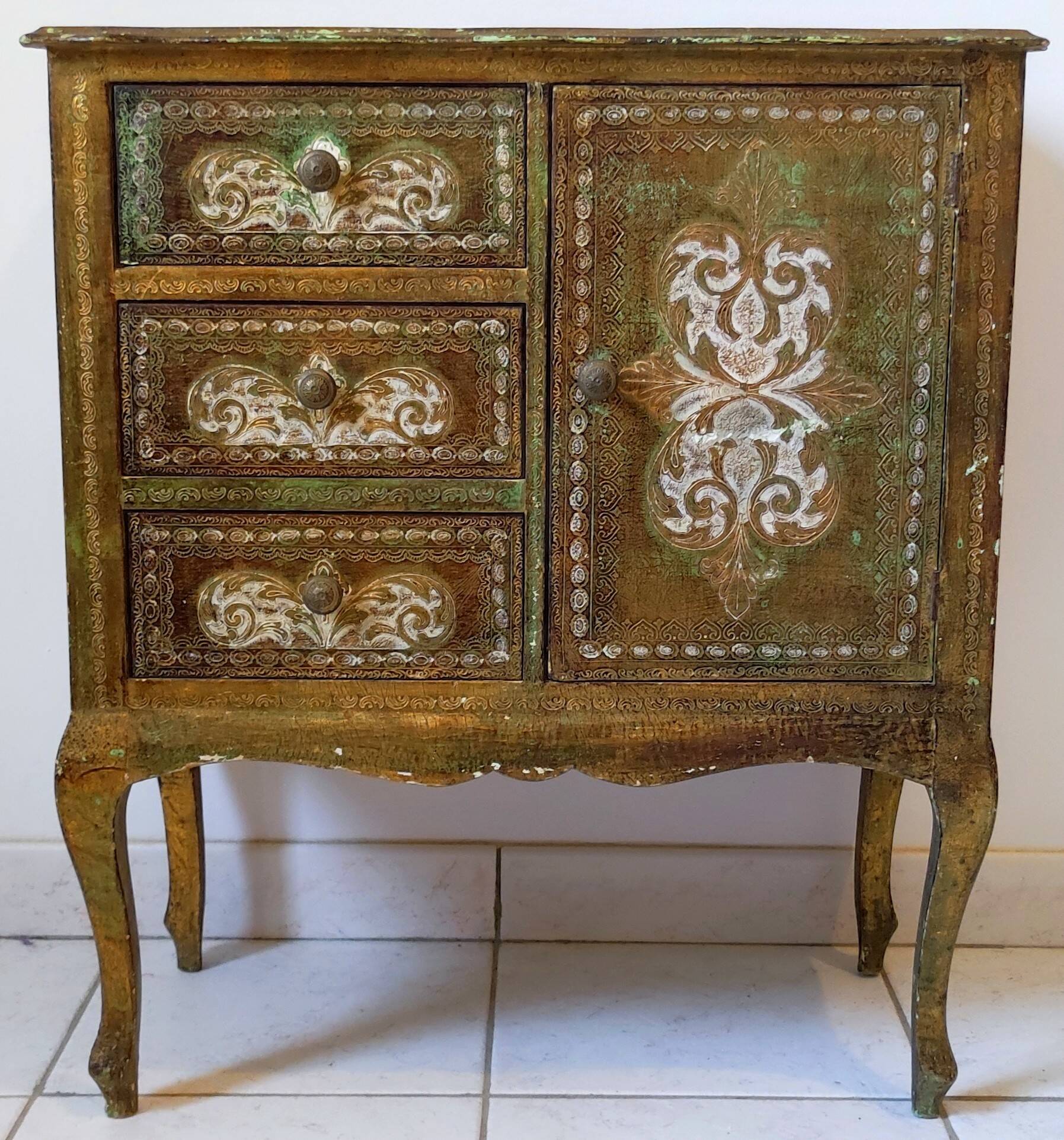 Buffet commode de style Florentin