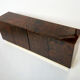 Aldo Tura sideboard in brown parchment and brass 1960