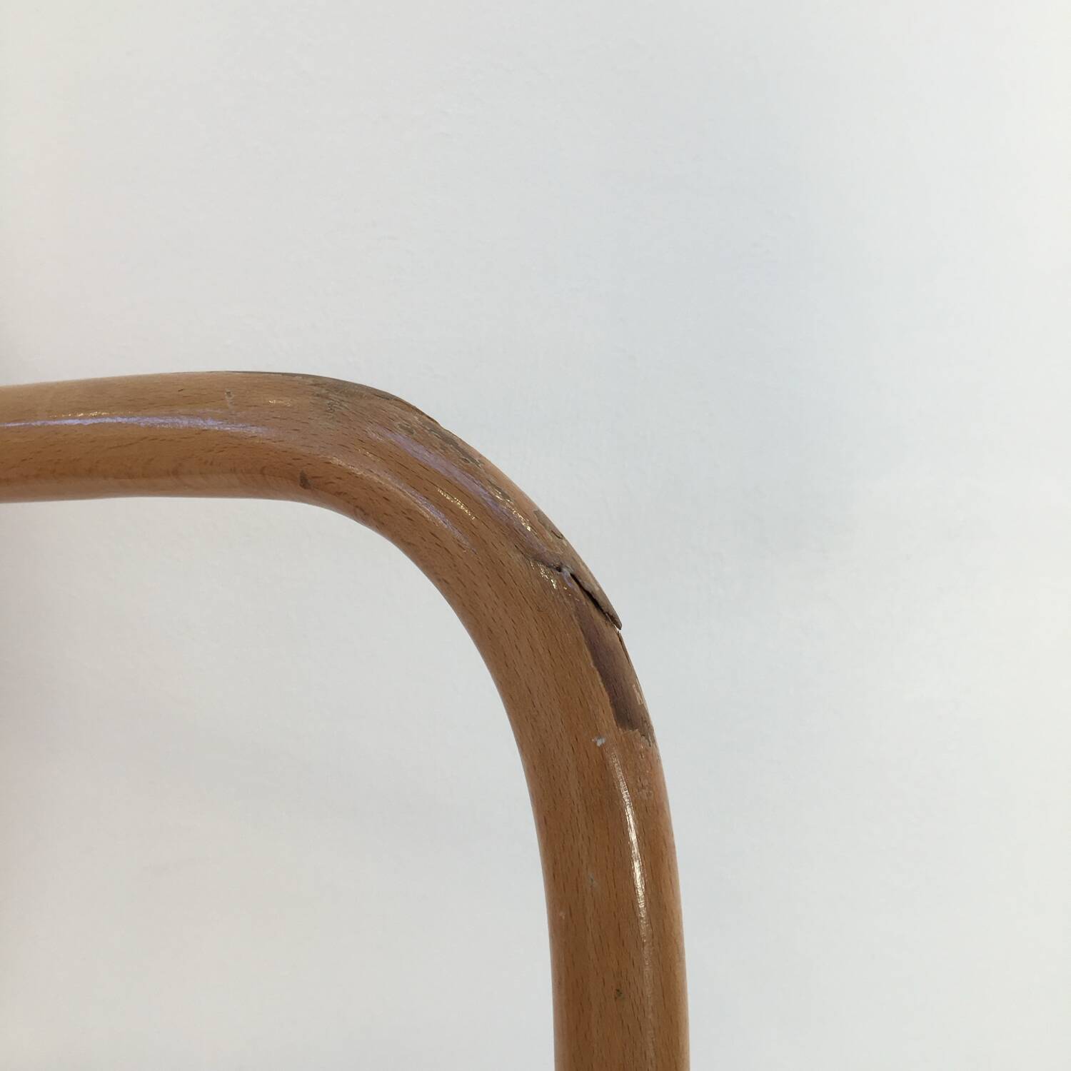 Bentwood and cane armchair