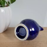 Small enameled ceramic pitcher