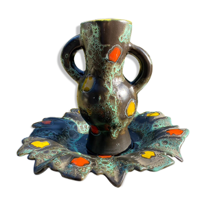 vase et plat poet laval