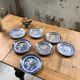 Set assiettes « chinoiserie » anglaises Adams & Sons