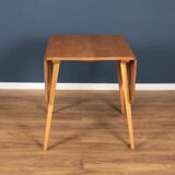 Retro Blonde Ercol Model 383 Dining Table & Four Model 370 Windsor Kitchen Dining Chairs