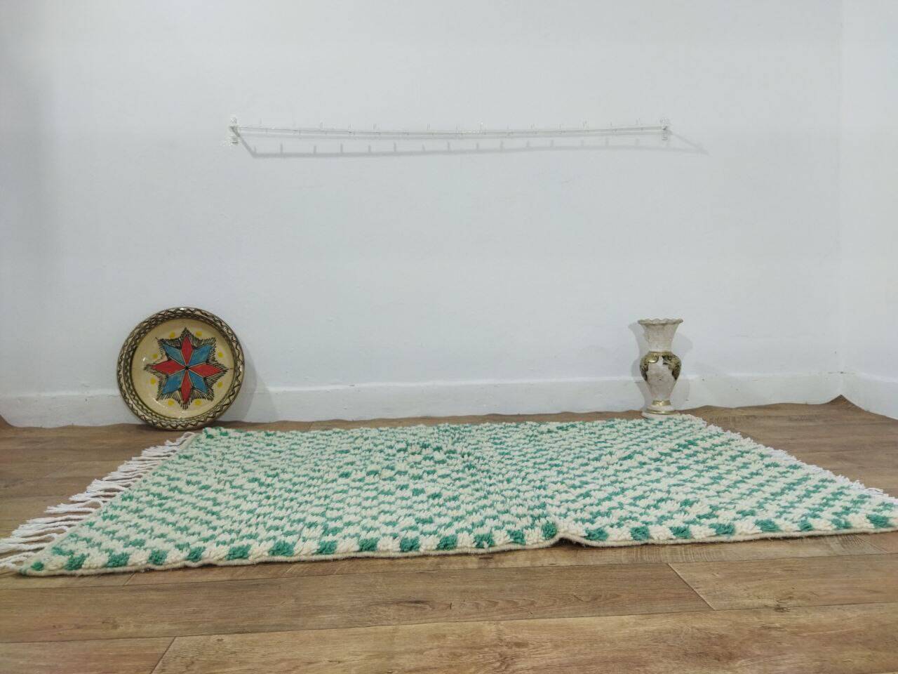 Handcrafted Moroccan Berber Rug 154 X 100 CM