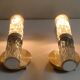 2x Kaiser Leuchten Wall Lamps, 1960s Mid-Century Modern MCM Sconces