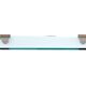 Stunning shelve Glass with Bronze brackets 1970s Peter Ghyczy