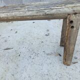 198 cm old wooden workbench carpenter