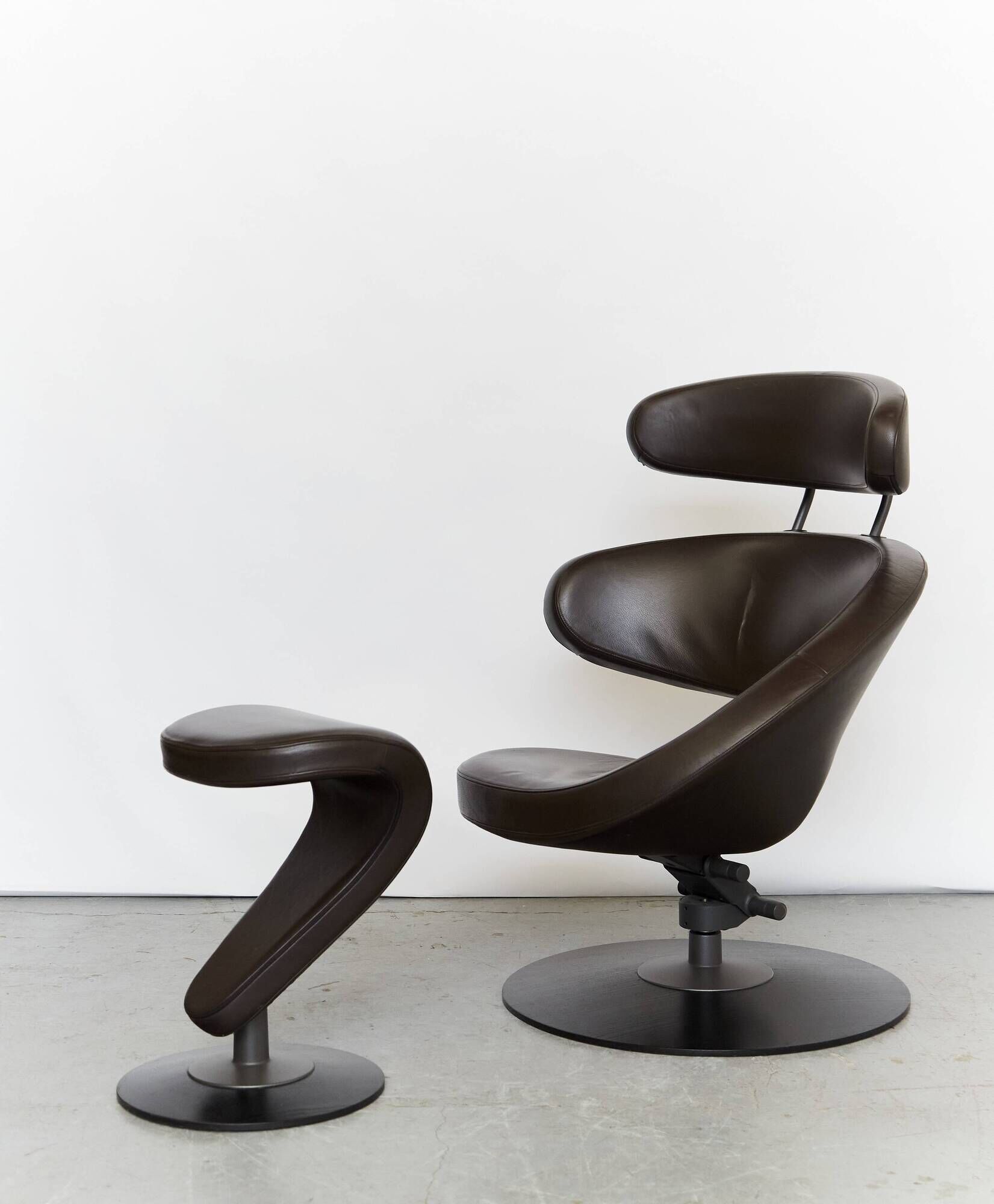 Fauteuil & Ottomane Peel par Olav Eldøy pour Varier, 2000s, Set de 2