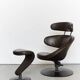 Fauteuil & Ottomane Peel par Olav Eldøy pour Varier, 2000s, Set de 2
