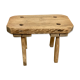Tabouret de traite brutaliste