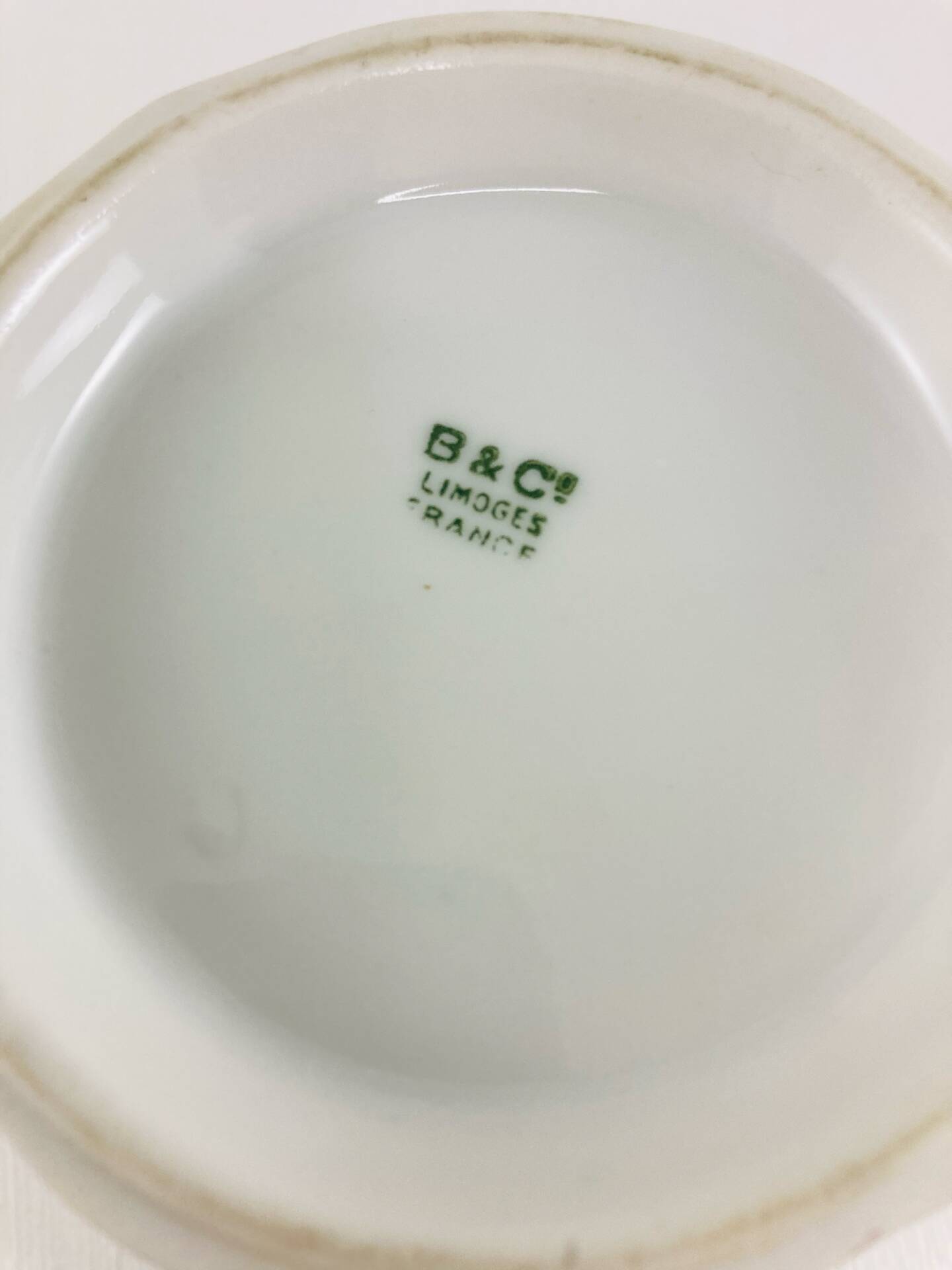Sugar Bowl Covered Limoges Porcelain Bernardaud B&C Malmaison Service