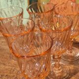 Rosaline D'arcoroc Luminarc pink wine glasses