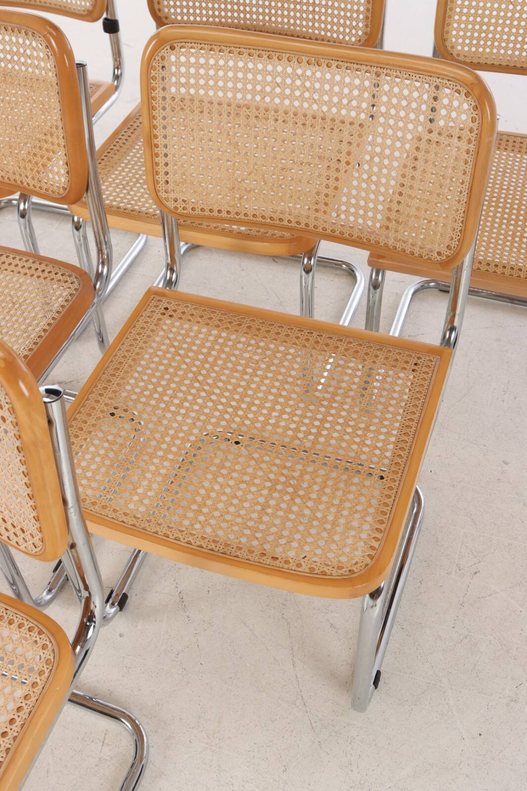 6 CHAIRS INSPIRED BY BREUER B32 ITALY