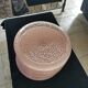Lot of pink clichy glass paste globes for art deco chandeliers