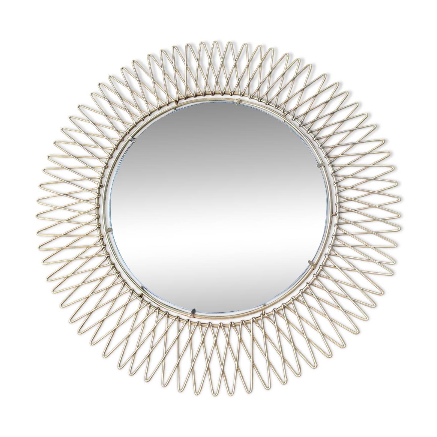 Large sun mirror Erdecor from the 1950s.