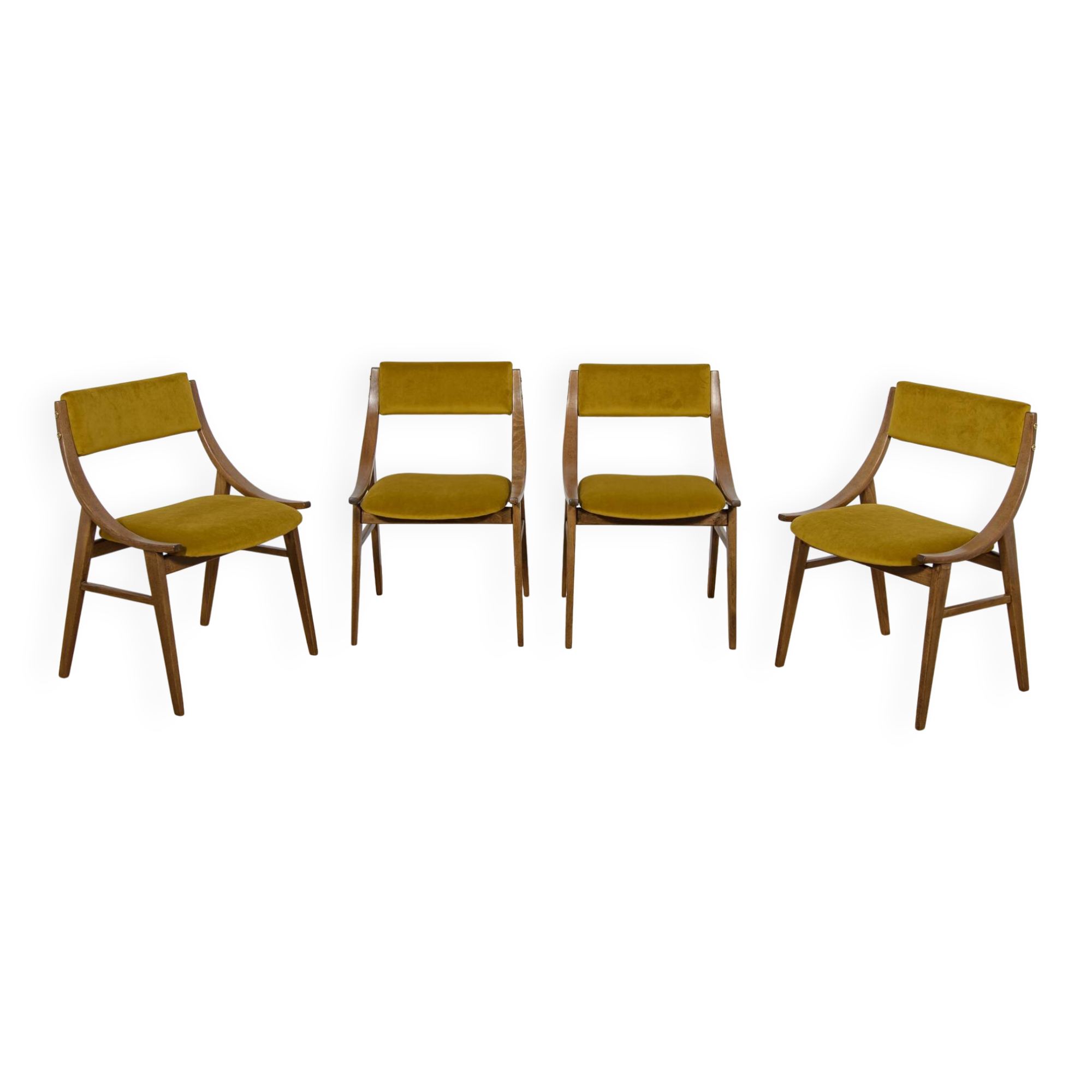 Chairs from Zamojska, Poland, 1970s, Set of 4