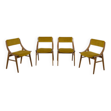 Chairs from Zamojska, Poland, 1970s, Set of 4