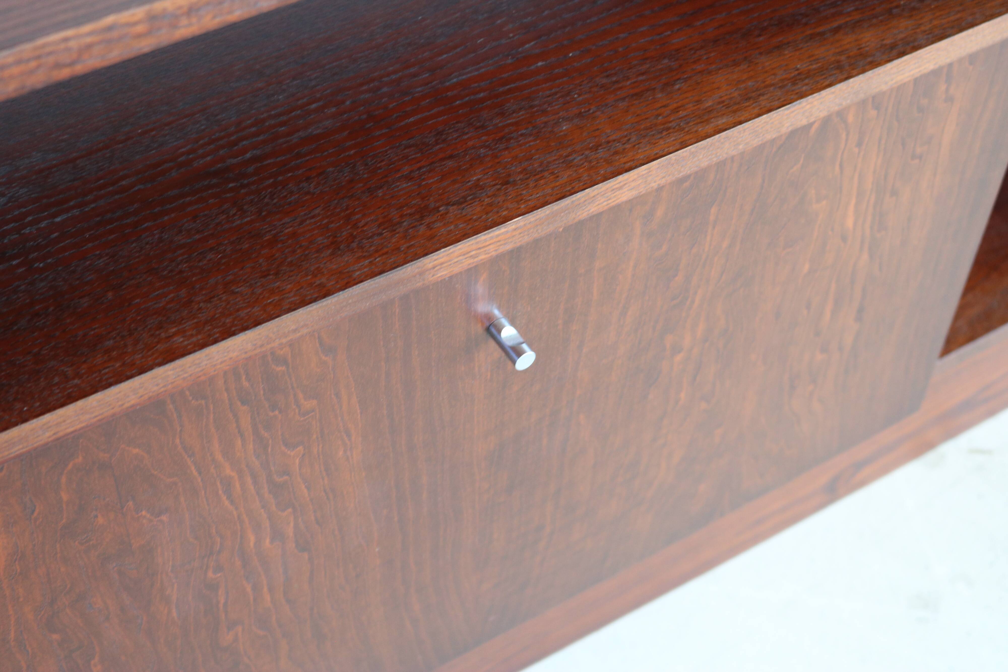 Buffet audio en palissandre vintage