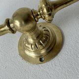 Antique articulated opaline wall light