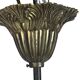 Art Deco - bowl lamp - marbled glass - pendant lamp - France - 1930s