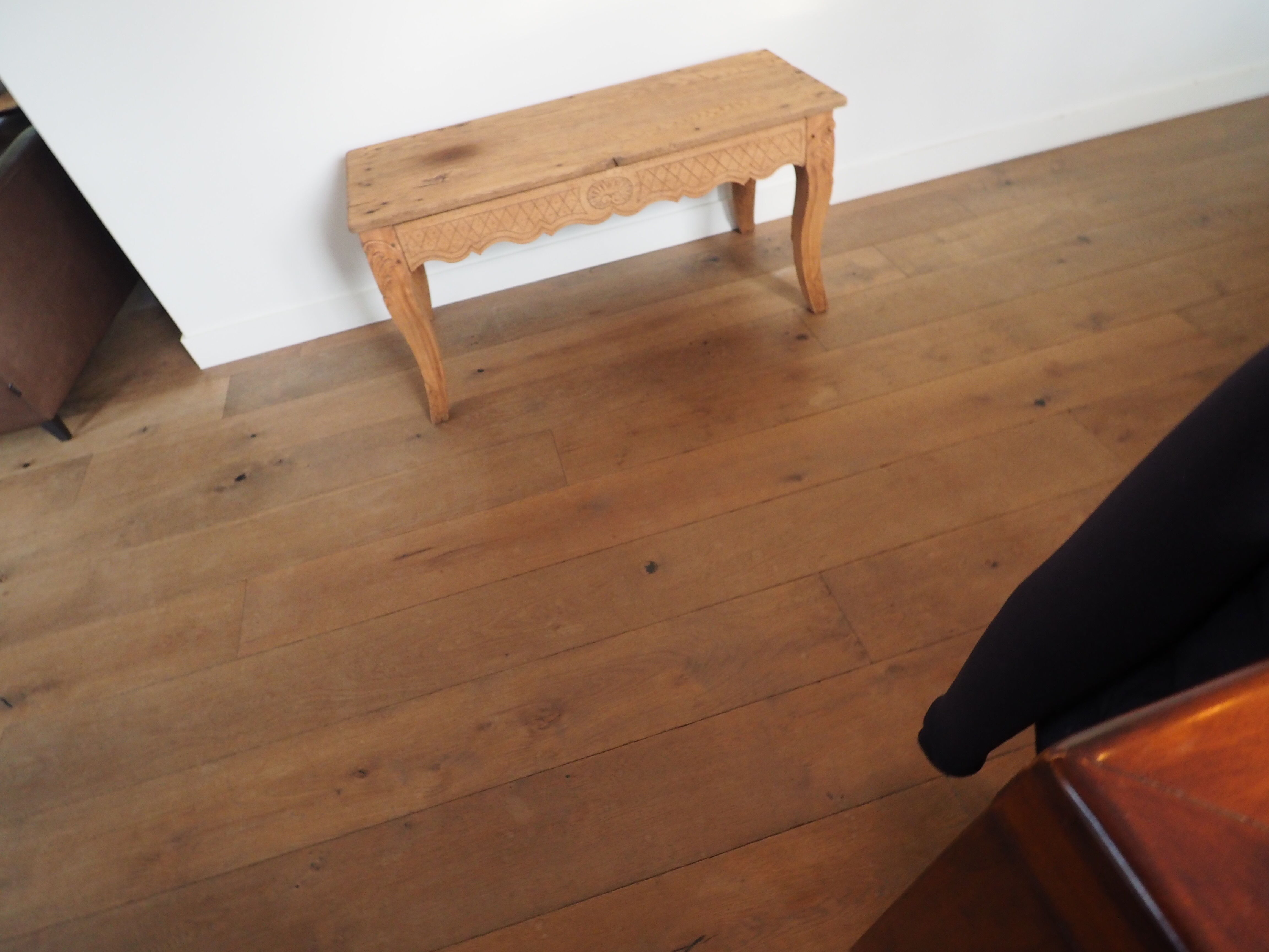 18th oak coffee table