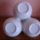 Servant in vintage white ceramic