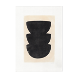 30x40cm paper paint dated and signed without frame M193