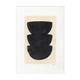 Peinture sur papier 30x40cm datée et signée sans cadre M193