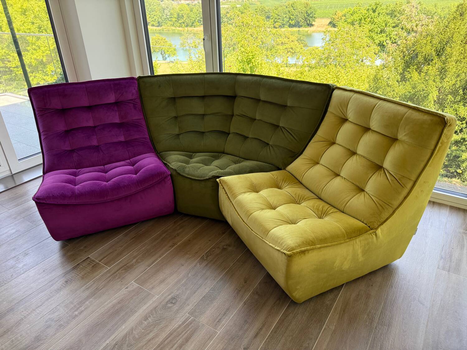 Vintage modular sofa. Calia Italia