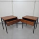 Paire de tables de chevet vintage