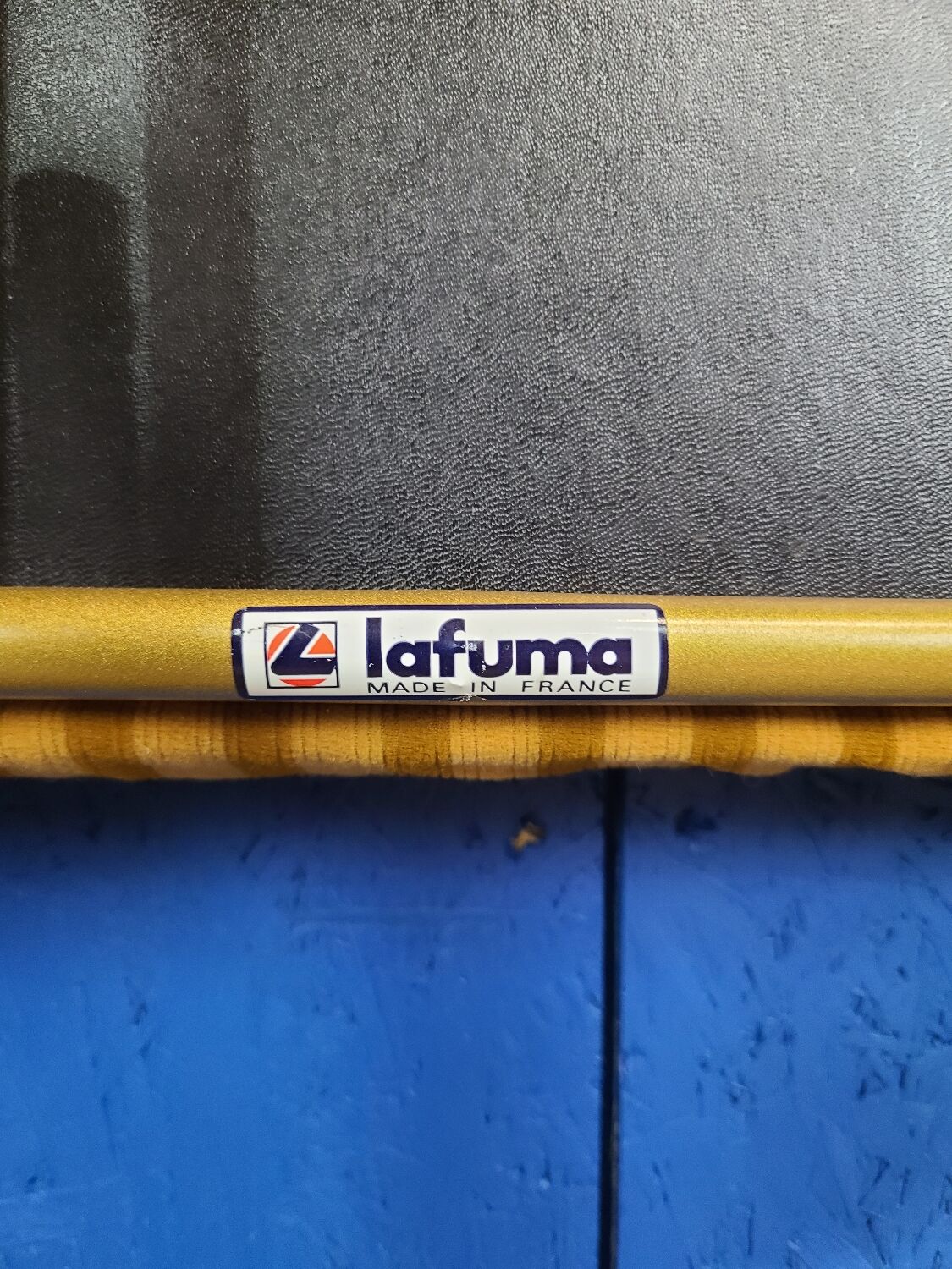 Vintage folding chair lafuma circa 1970