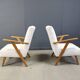 Pair of mid century dutch armchairs, 1960s