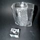 Carafe Flacon ICARE en cristal dépoli signé et numéroté 2006 LALIQUE FRANCE