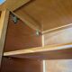Wood and rattan wardrobe 60'