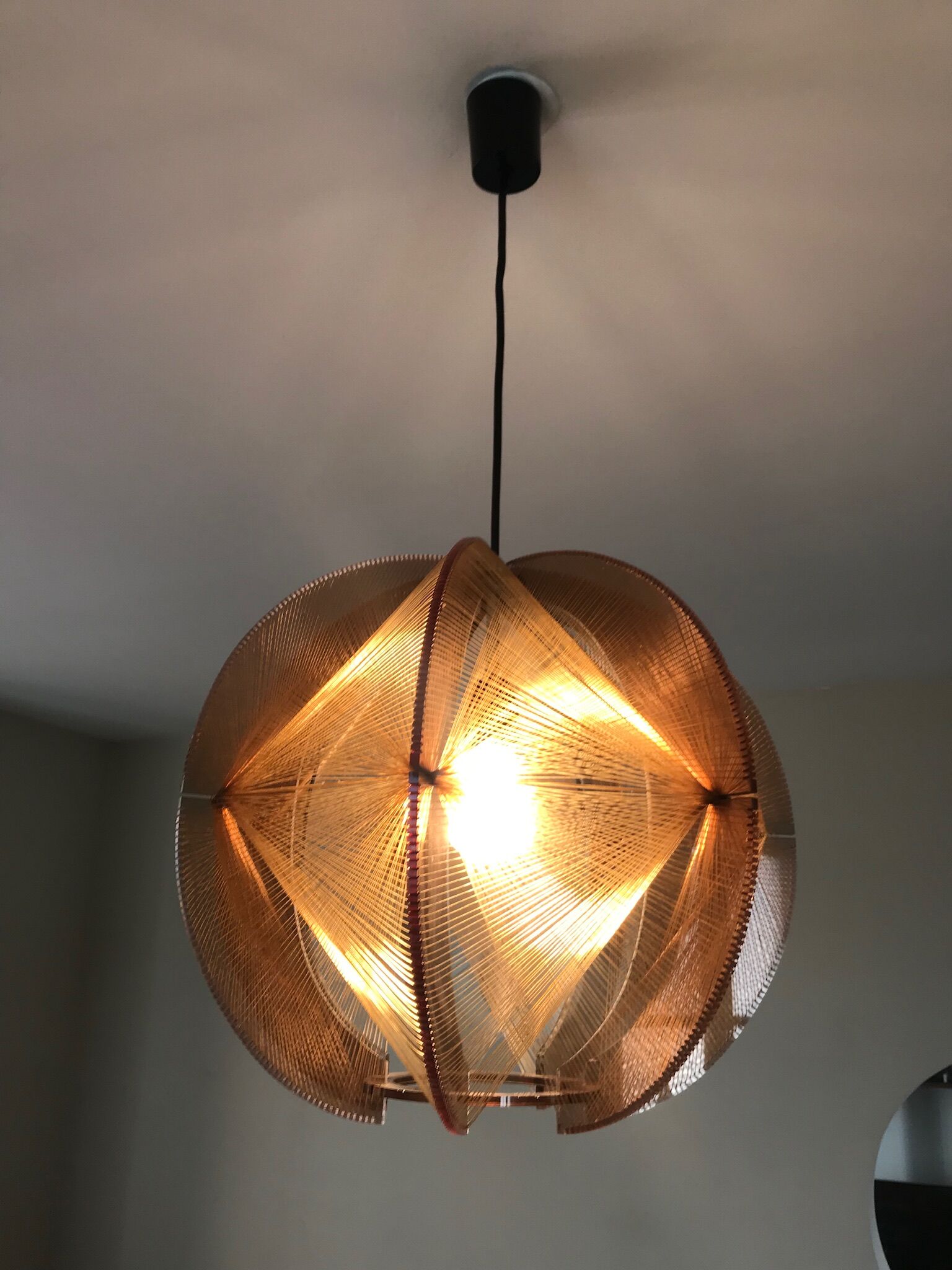 Hanging lamp 1970