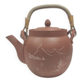 Terracotta teapot