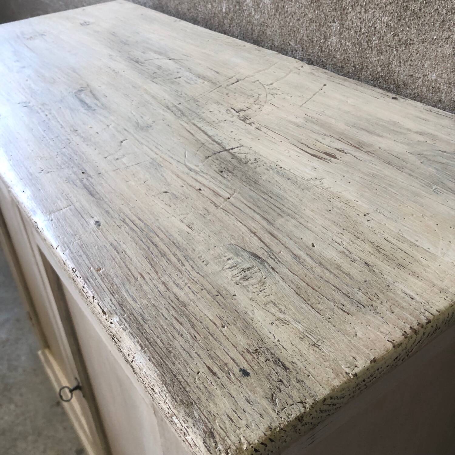 Old vintage Parisian sideboard