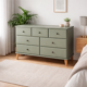 Commode basse vert Thisted