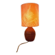 Lampe de chevet en bois 1970