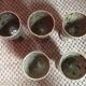 Série de 5 tasses en grès