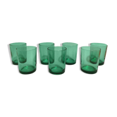 Set of 7 Lesieur H9×Ø6,5cm glasses