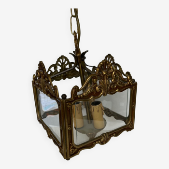 Gilded bronze lantern