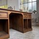 Counter or desk in oak from the 1950s.