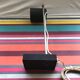 Black metal table lamp