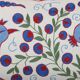 Housse de coussin brodée vintage 46x91 cm