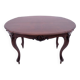 Mahogany table, Western Europe, circa 1920.