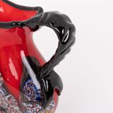 Spectacular Murano glass pitcher, Italy 1980’s