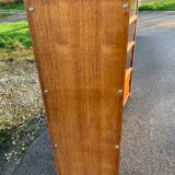 Pair of vintage glass shelves libraries