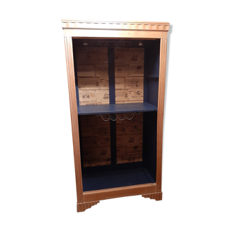Elm wine cabinet